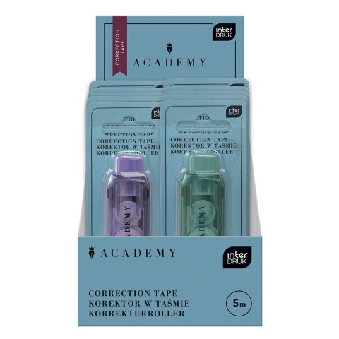 Korektor w taśmie (myszka) ACADEMY mini5 [mm*m] Bebe (5 m) Bebe