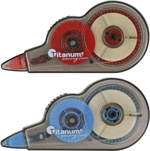 Korektor w taśmie (myszka) Economy 5x8 [mm*m] Titanum Titanum