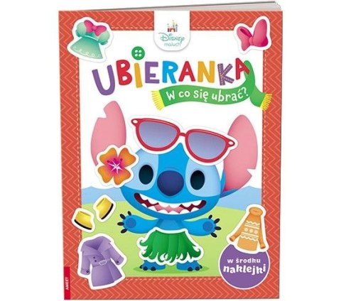 Książeczka edukacyjna Disney Maluch. Ubieranka. W co się ubrać? Ameet (MUB 9202) Ameet