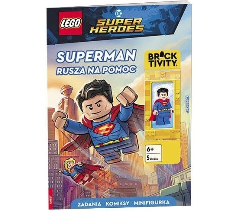 Książeczka edukacyjna LEGO® DC Super Heroes™. Superman rusza na pomoc Ameet (LNC 6462) Ameet