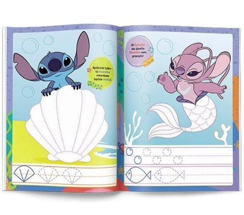 Książeczka edukacyjna Stitch. Rysujemy Szlaczki Ameet (KSS 9115) Ameet
