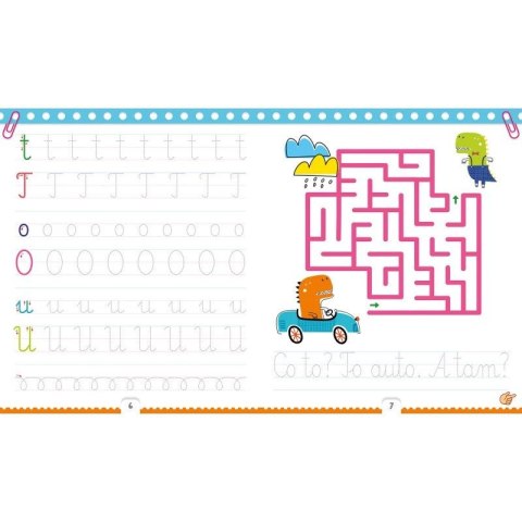 Książka dla dzieci Kaligrafia. Uczę się ładnie pisać. Piszę i zmazuję. Aksjomat Aksjomat