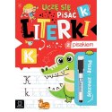 Książka dla dzieci Piszę i zmazuję. Uczę się pisać literki z pisakiem Aksjomat Aksjomat