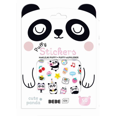 Naklejka (nalepka) BEBE FRIENDS 50 szt Bebe (puffy) Bebe