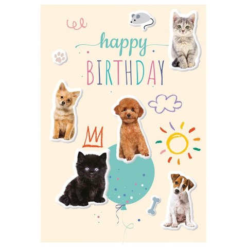 Naklejka (nalepka) PUPPY SIGN Interdruk (30szt) Interdruk