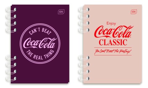 Notes (notatnik) COCA COLA HYBRID 80k. krata [mm:] 90x140 Interdruk Interdruk