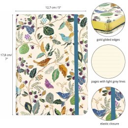 Notes (notatnik) Mini Ptaki i Jeżyny Peter Pauper Press Peter Pauper Press