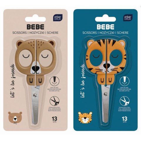 Nożyczki BB KIDS 13cm Interdruk Interdruk