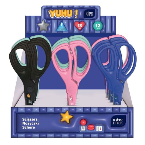 Nożyczki YUHU 13cm Interdruk Interdruk