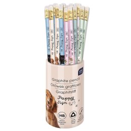 Ołówek PUPPY SIGN HB Interdruk (36szt tuba) Interdruk