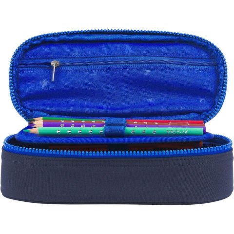 Piórnik Funky granatowy Oxford (400196562) Oxford