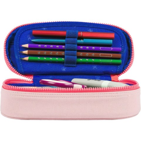 Piórnik Funky różowy Oxford (400196561) Oxford