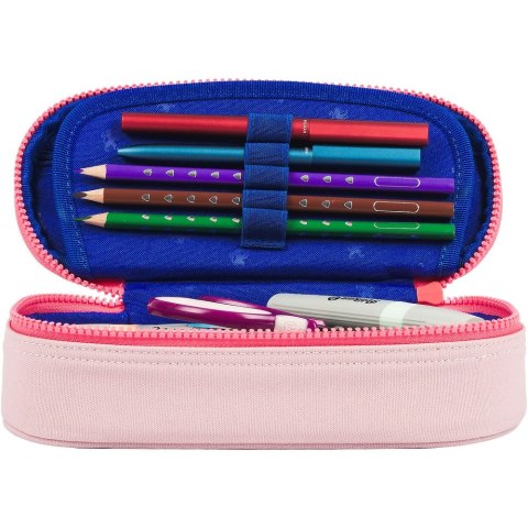 Piórnik Funky różowy Oxford (400196561) Oxford