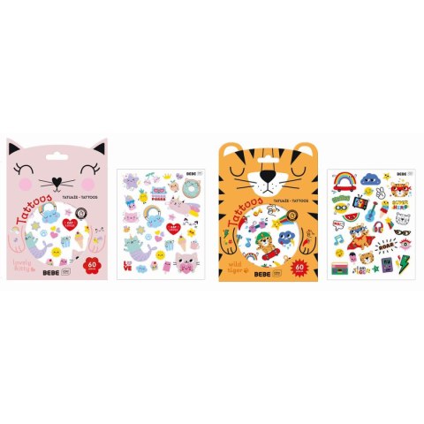 Tatuaż BEBE FRIENDS 50 szt Bebe Bebe