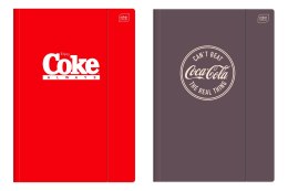 Teczka kartonowa na gumkę COCA COLA HYBRID A4 mix Interdruk Interdruk