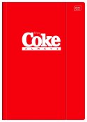 Teczka kartonowa na gumkę COCA COLA HYBRID A4 mix Interdruk Interdruk