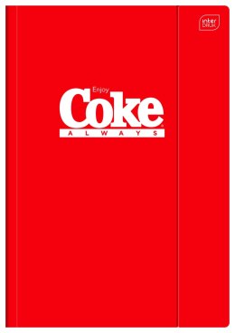 Teczka kartonowa na gumkę COCA COLA HYBRID A4 mix Interdruk Interdruk