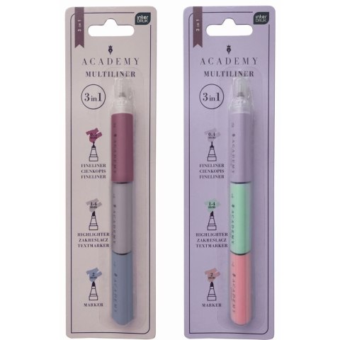 Zestaw piśmienniczy Academy Interdruk Interdruk