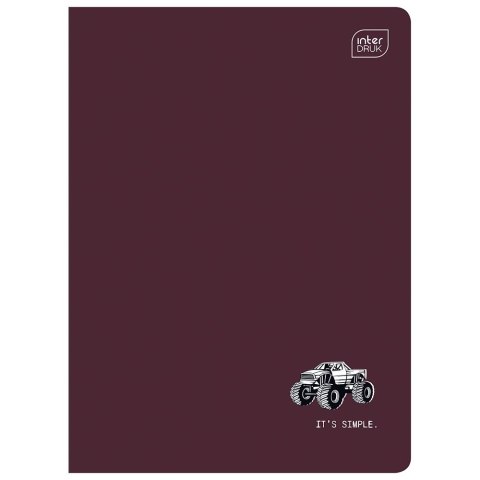 Zeszyt 70 SIMPLE A5 16k. 70g krata Interdruk Interdruk