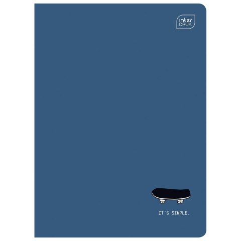 Zeszyt A5 16k. 70g krata Interdruk Interdruk