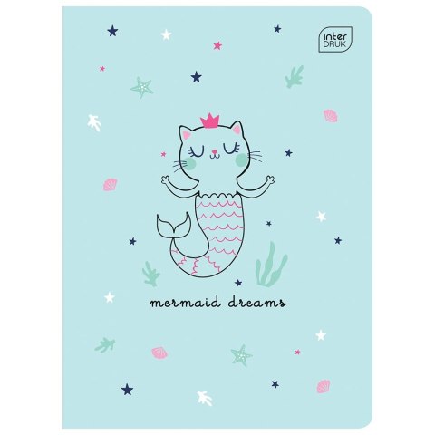 Zeszyt A5 16k. 70g krata Interdruk (ZE16KFK) Interdruk