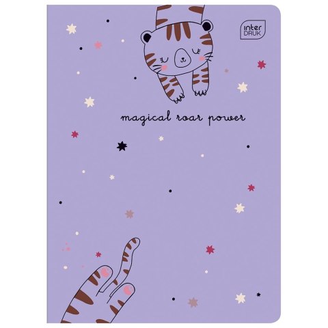 Zeszyt A5 16k. 70g krata Interdruk (ZE16KFK) Interdruk