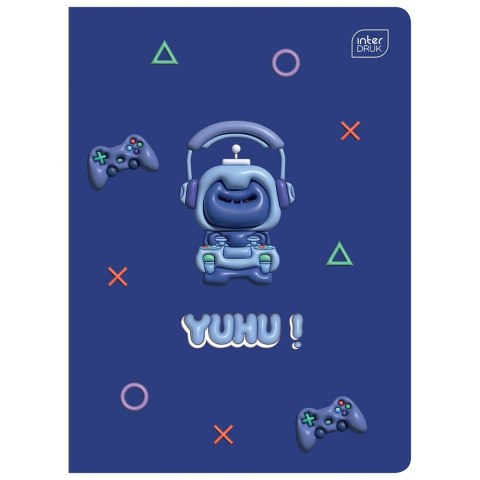 Zeszyt A5 16k. 70g krata Interdruk (ZE16KFK) Interdruk