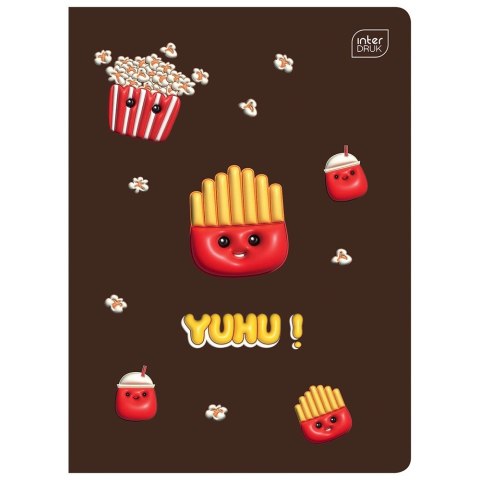 Zeszyt A5 16k. 70g krata Interdruk (ZE16KFK) Interdruk