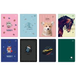 Zeszyt A5 16k. 70g trzy linie Interdruk Interdruk