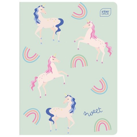 Zeszyt A5 32k. 70g linia Interdruk (ZE60#405B) Interdruk