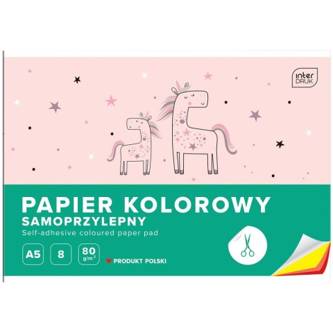 Zeszyt A5 8k. 80g KRATKA Interdruk Interdruk