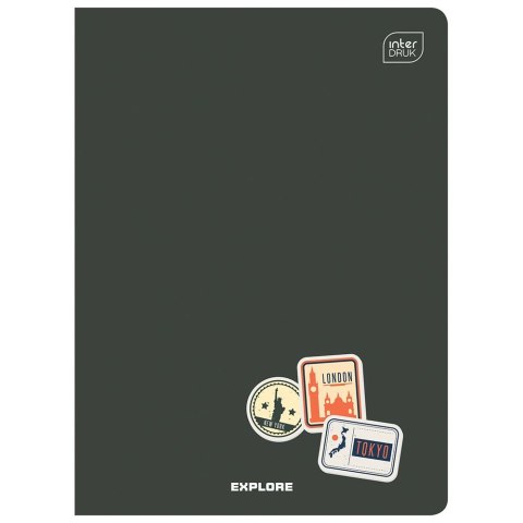 Zeszyt BOYS MIX A5 60k. 70g krata Interdruk Interdruk