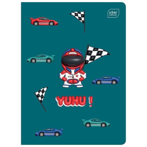 Zeszyt BOYS mix A5 60k. 70g krata Interdruk (5902277366306) Interdruk