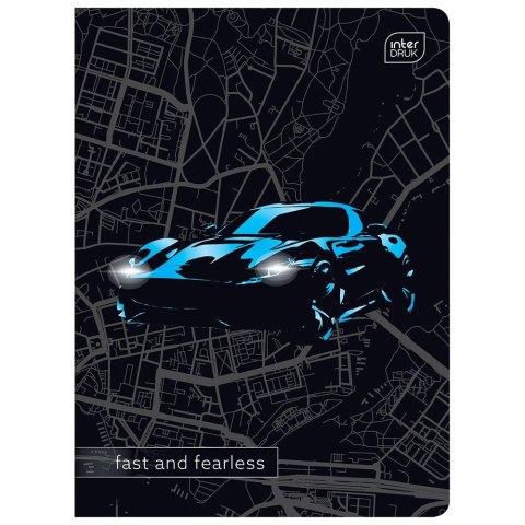 Zeszyt CARS A5 32k. 70g krata Interdruk Interdruk