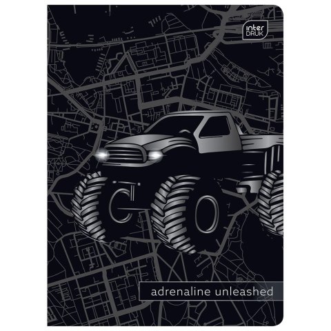 Zeszyt CARS A5 32k. 70g krata Interdruk Interdruk