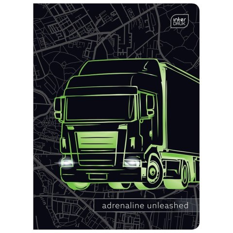 Zeszyt CARS A5 32k. 70g krata Interdruk Interdruk