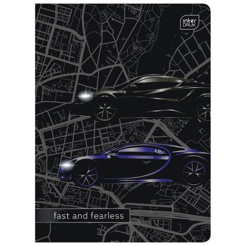 Zeszyt Cars A5 32k. 70g linia kolor Interdruk Interdruk