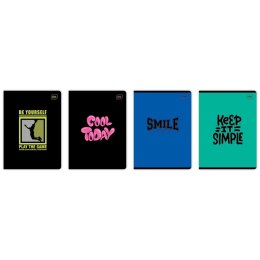 Zeszyt FLUO A5 60k. 70g krata Interdruk Interdruk