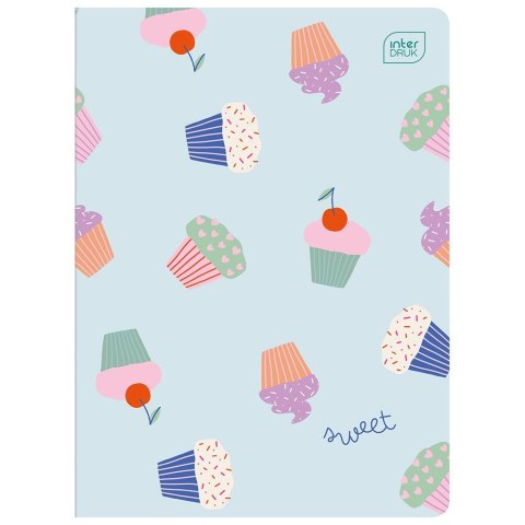 Zeszyt GIRLS A5 32k. 70g linia kolor Interdruk Interdruk