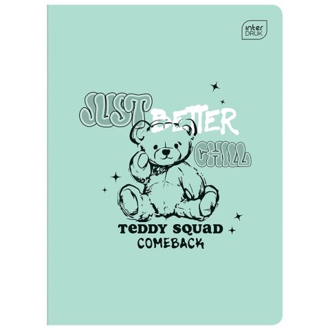 Zeszyt GIRLS mix A5 60k. 70g krata Interdruk Interdruk