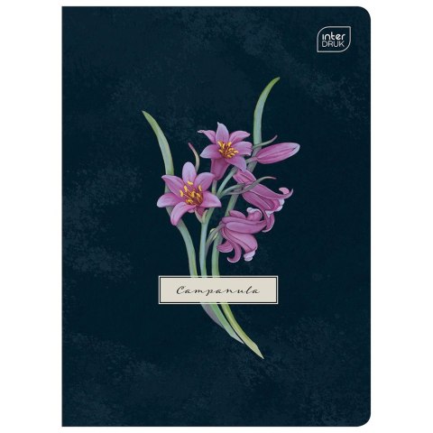 Zeszyt HYBRID FLORI A5 80k. 70g krata Interdruk Interdruk