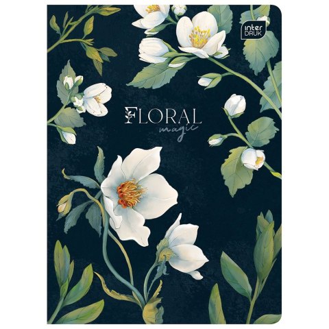 Zeszyt HYBRID fLORI A5 60k. 70g krata Interdruk Interdruk