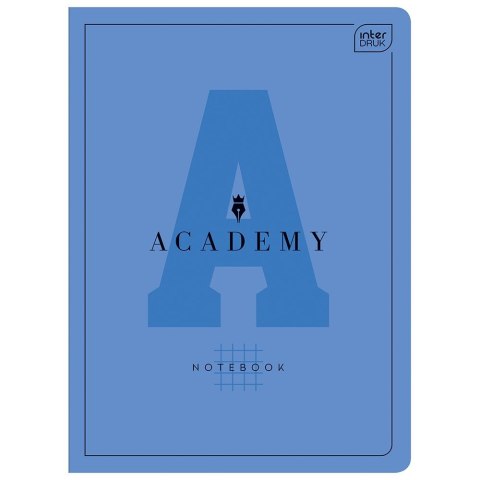 Zeszyt A5 Hybrid Academy 90g 32k. 90g krata Interdruk Interdruk