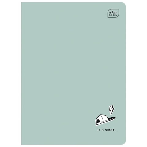 Zeszyt IT' SIMPLE KOL3= A5 16k. 70g trzy linie Interdruk Interdruk