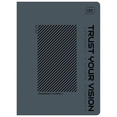 Zeszyt MAT+UV A5 60k. 70g krata Interdruk Interdruk