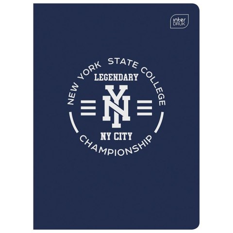 Zeszyt MAT+UV A5 60k. 70g krata Interdruk Interdruk