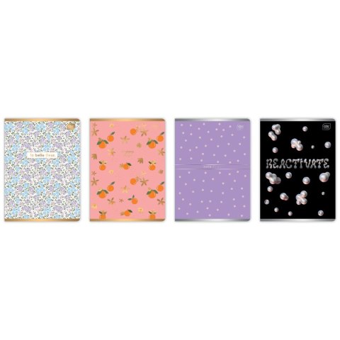 Zeszyt METALIC A5 60k. 70g linia Interdruk Interdruk