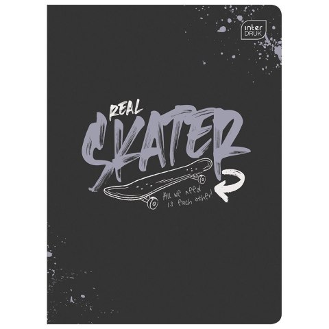 Zeszyt MIX A5 32k. 70g krata Interdruk (ZE32KF#) Interdruk