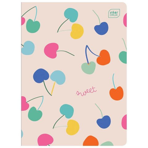 Zeszyt MIX A5 32k. 70g krata Interdruk (ZE32KF#) Interdruk