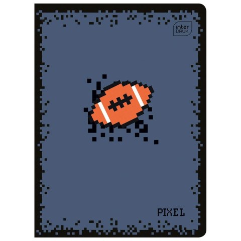 Zeszyt PIXEL A5 16k. 70g krata Interdruk (ZE16KFK) Interdruk